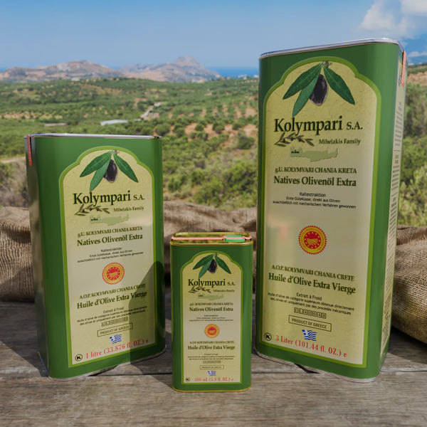 Kolympari Extra Virgin Olive Oil — PDO Kolymvari, Crete